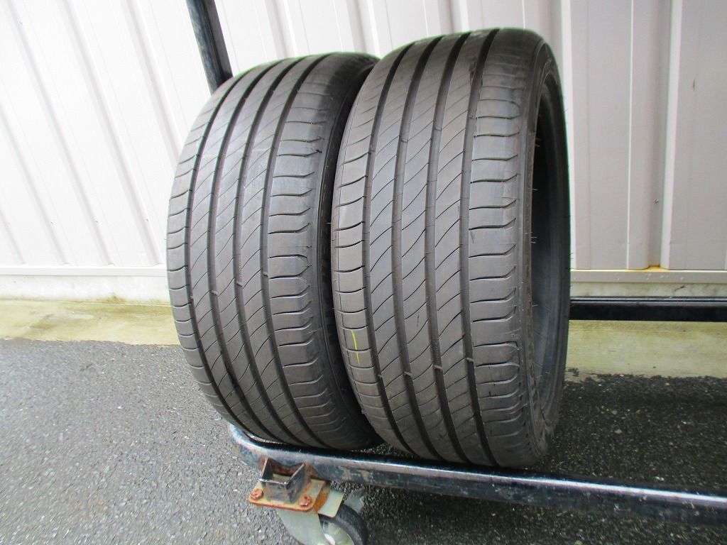 215|45R17 91W ミシュラン PRIMACY4 2021年製 2本 送料込 T61100830 インボイス領収書発行