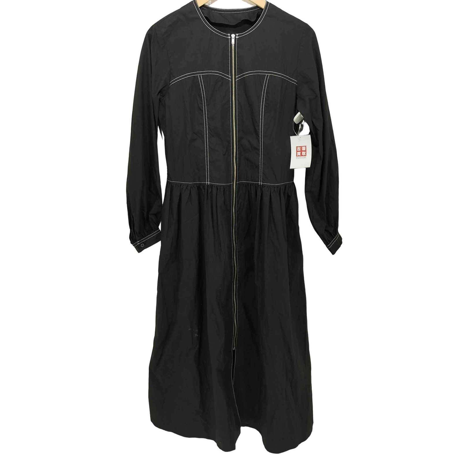 レイビームス Ray BEAMS 配色ステッチ ジップワンピース レディース JPN：0