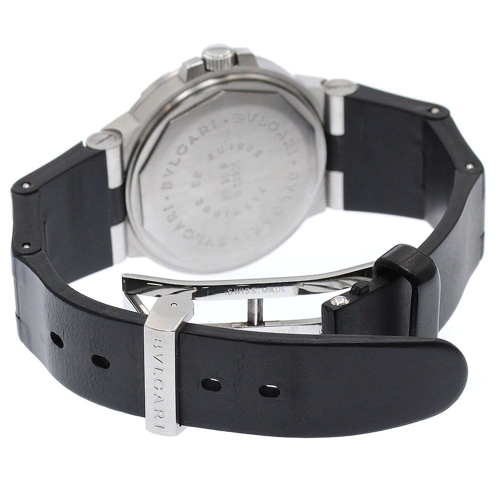 ブルガリ BVLGARI SD38S ディアゴノ スクーバ デイト 自動巻き メンズ_