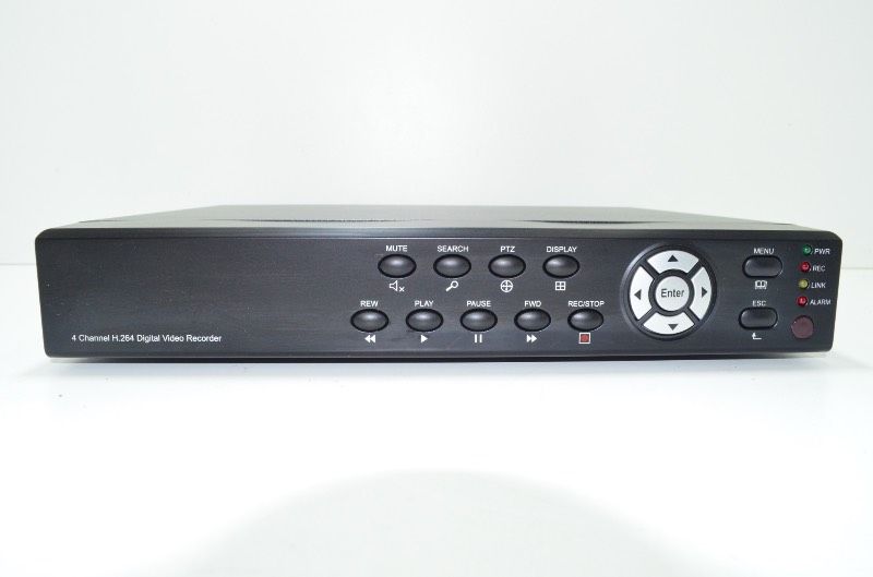 送料無料 ネクステック NEXTEC NX-D500R デジタルビデオレコーダー 4CH H.264 防犯録画機 リモコン マウス付き