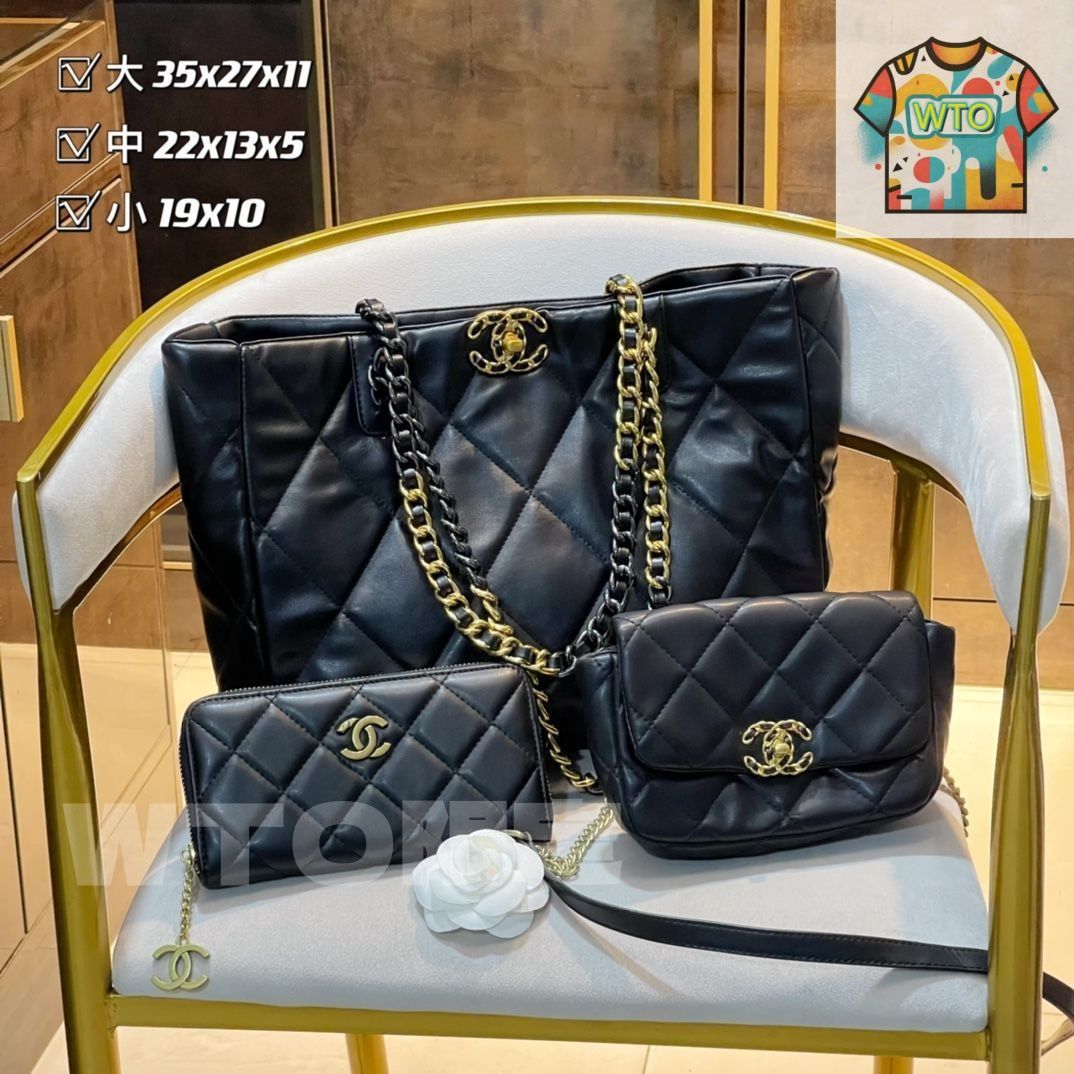不動の人気 CHANEL シャネル ショルダーバッグ 財布 3点セット