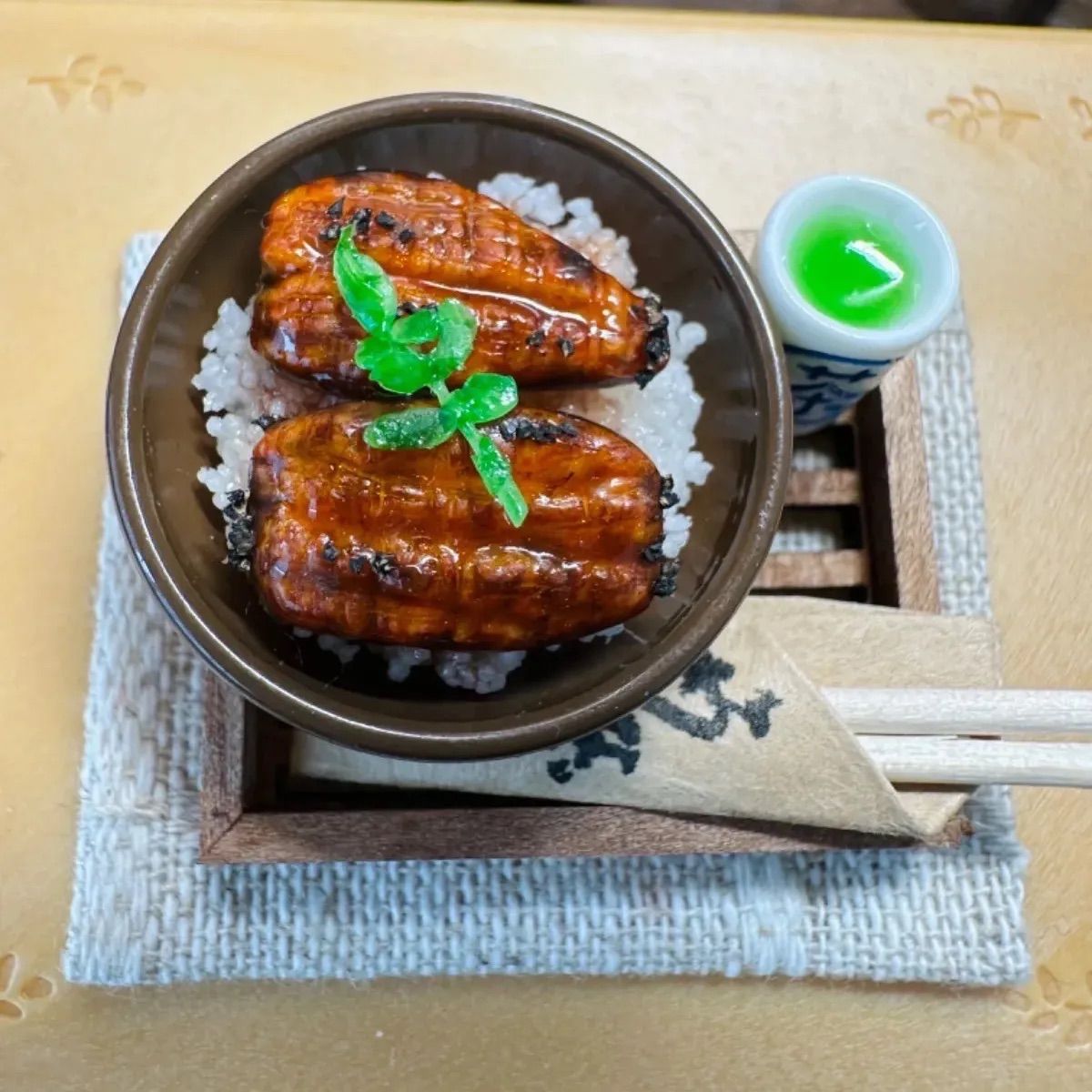 ミニチュアフード 鰻丼 【レビューで送料無料】 - その他