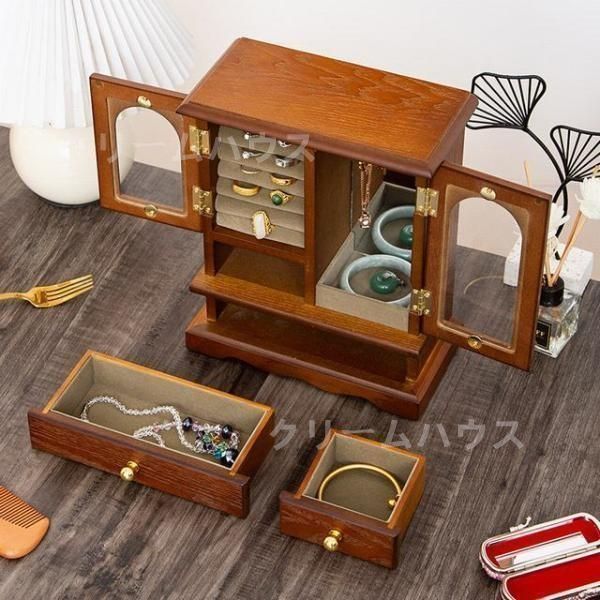 木製ジュエリーボックス7段に追加しました！ 木製ジュエリーボックス7段に追加しました！