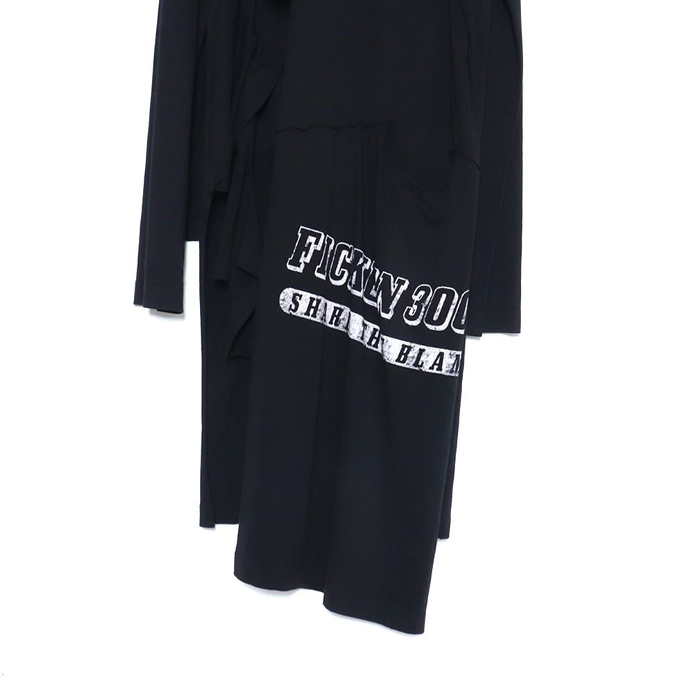 vetements スカルレイヤードドレス-