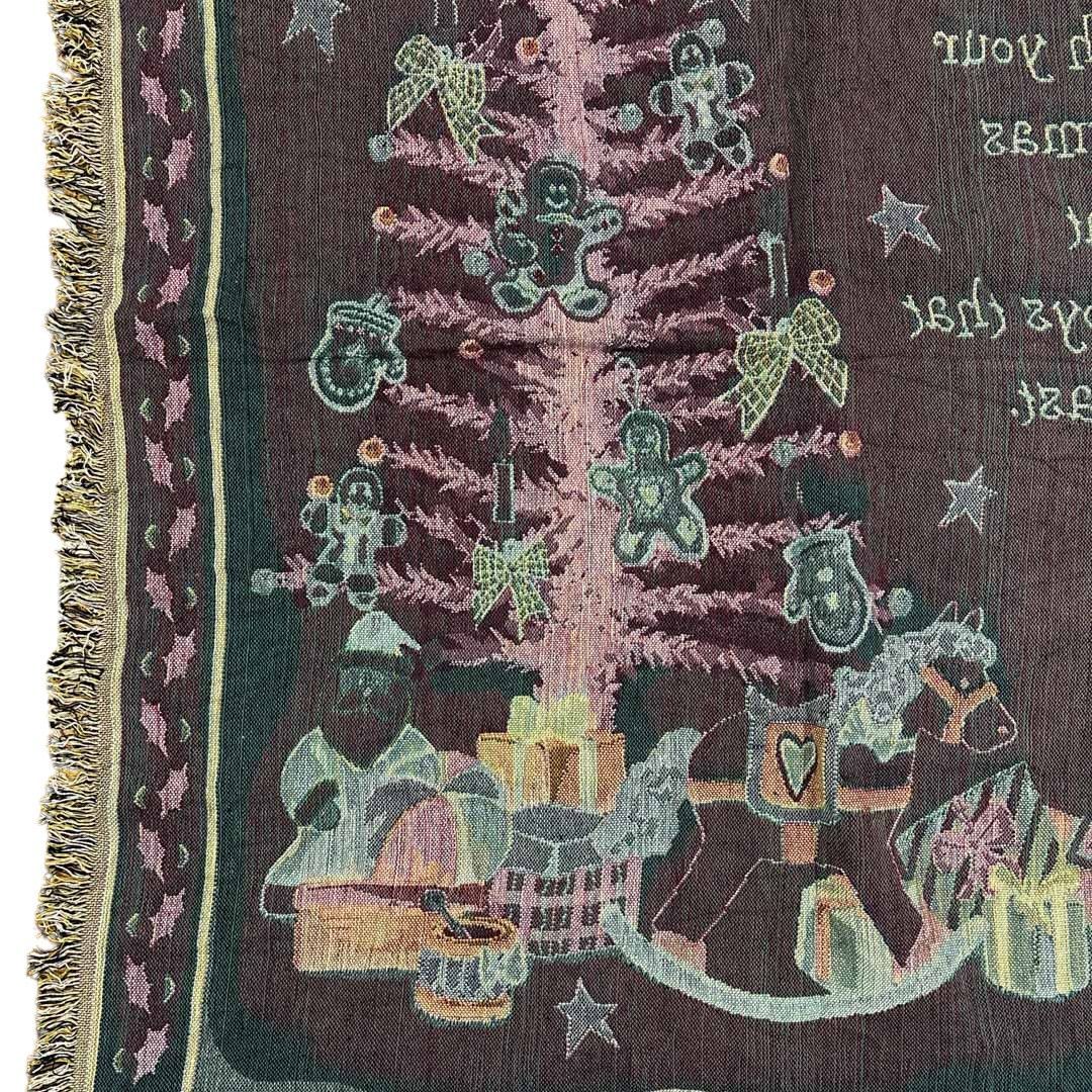 vintageラグ カーペット クリスマスツリー メッセージ 2071 vintageラグ カーペット クリスマスツリー メッセージ 2071 - メルカリ