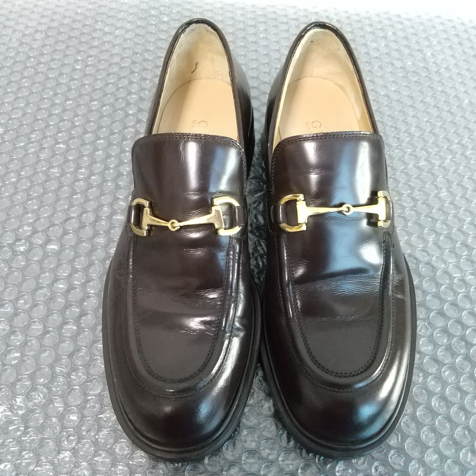 GUCCI グッチ ホースビットローファー 36 1/2 約23.5cm 茶色