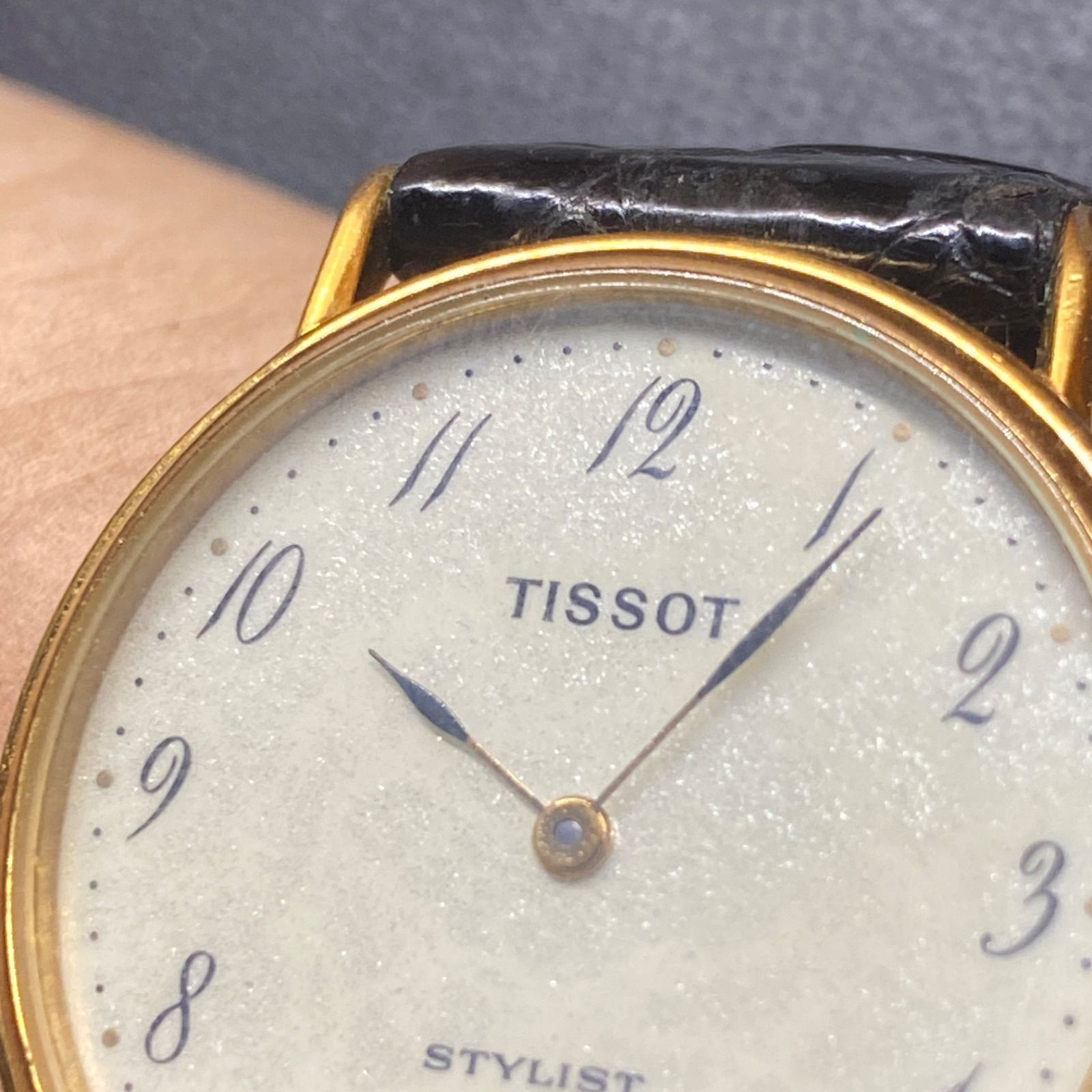 ティソ TISSOT STYLIST クォーツ メンズ 腕時計 アナログ - メルカリ