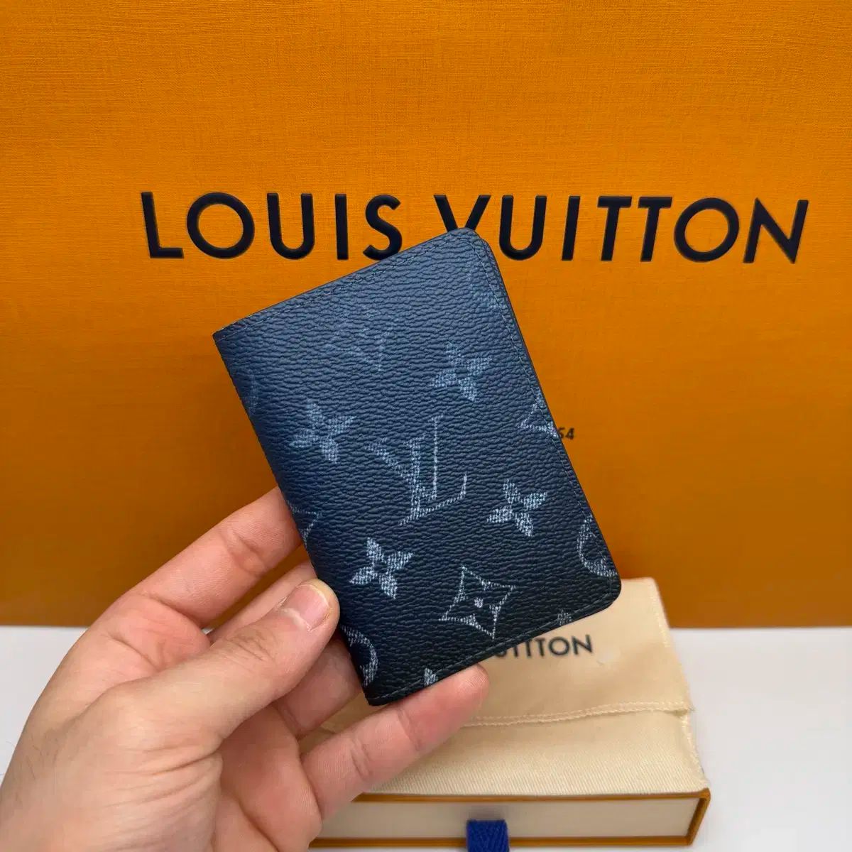 OS Louis Vuitton ルイヴィトン エクリプス オーガナイザー カードウォレット