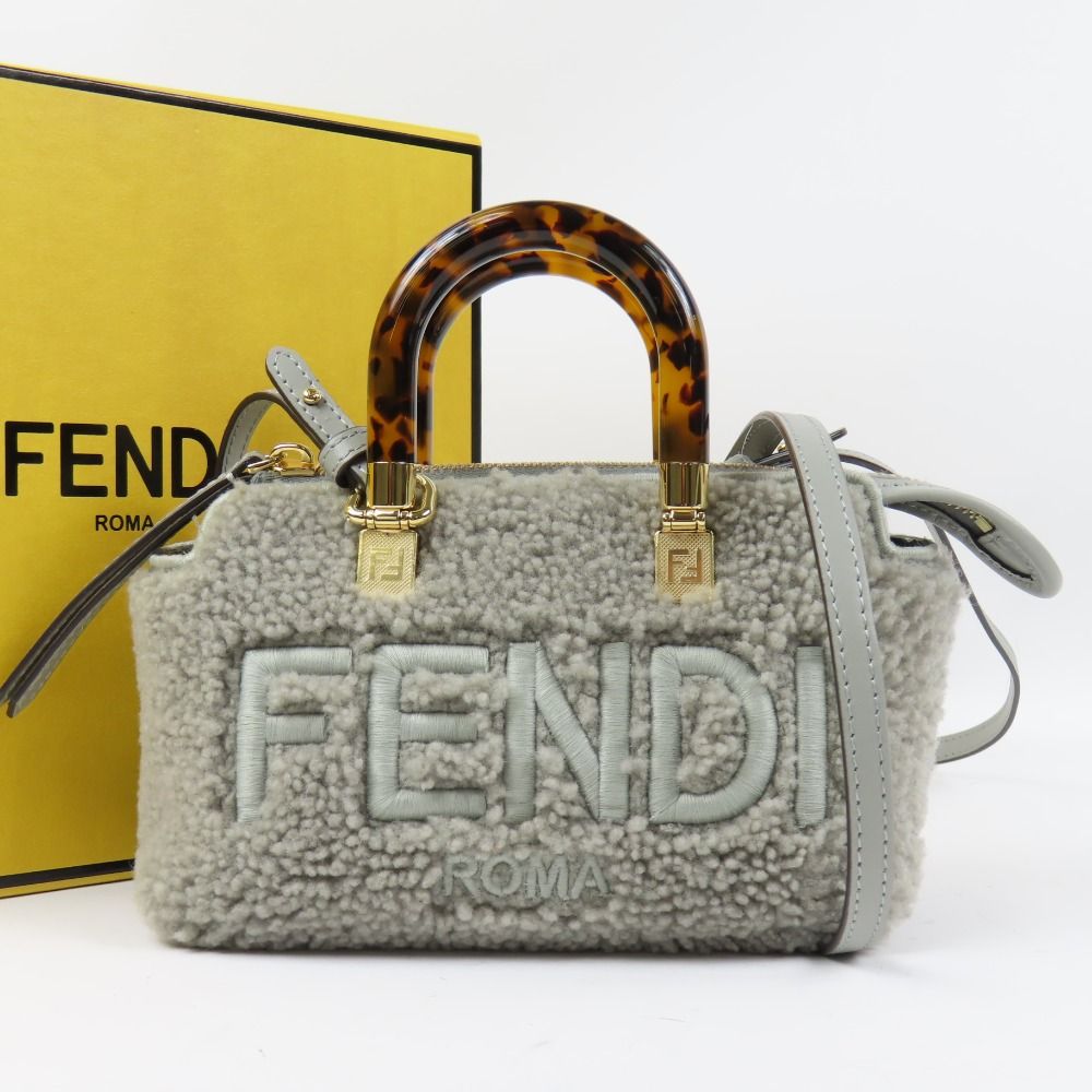 77759 FENDI フェンディ べっ甲柄 2WAY ショルダーバッグ 斜め掛け