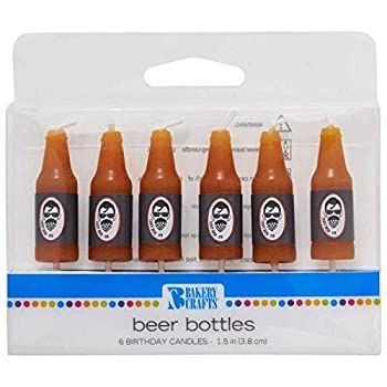 Bakery Crafts ビール型ケーキキャンドル 6個