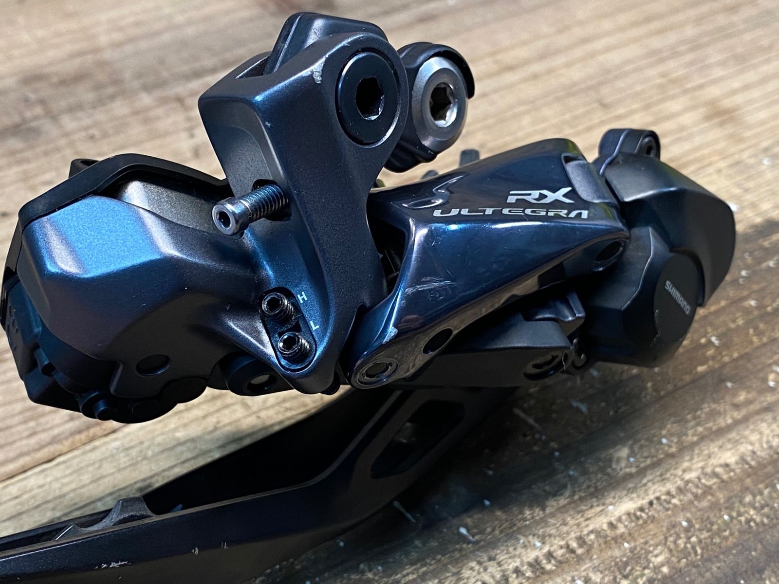 RECORD TITANIUM リアディレイラー ジャンク CAMPAGNOLO 「カンパニョーロ」 RECORD TITANIUM リア