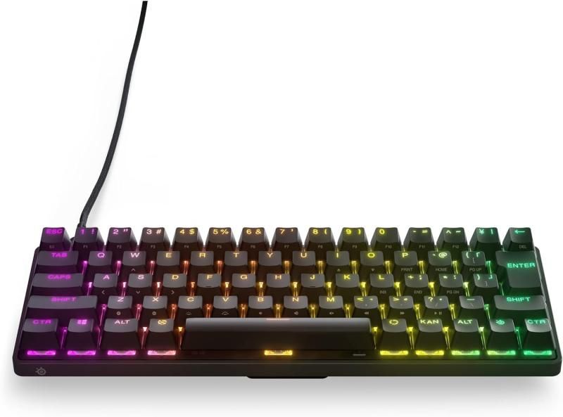 並行輸入品 SteelSeries ゲーミングキーボード ミニサイズ Apex 9 Mini JP 有線 日本語配列 レスポンスタイム0.2ms 搭載 アクチュエーションポイント1.0mm設定
