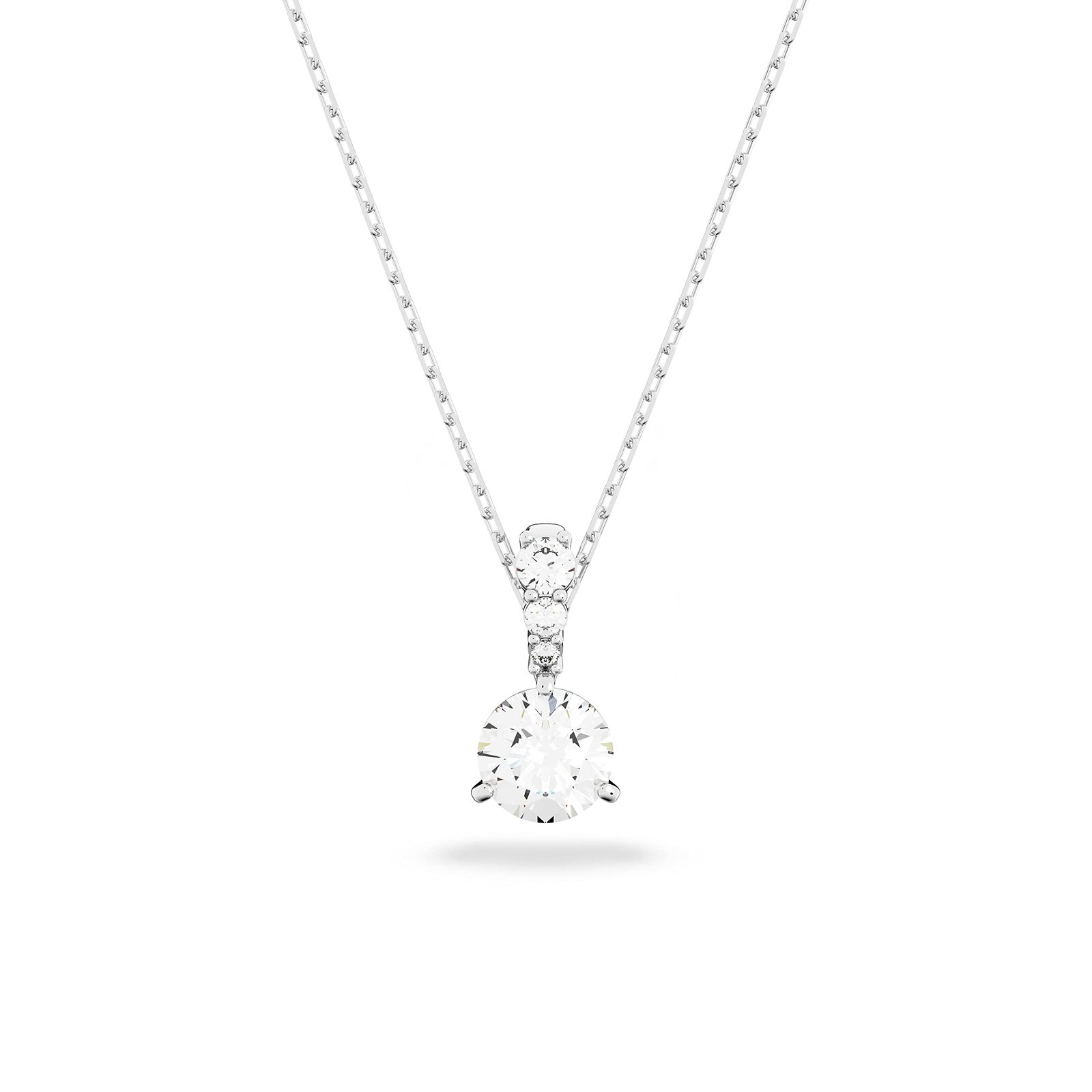 スワロフスキー Solitaire クリスタル ペンダント ネックレス