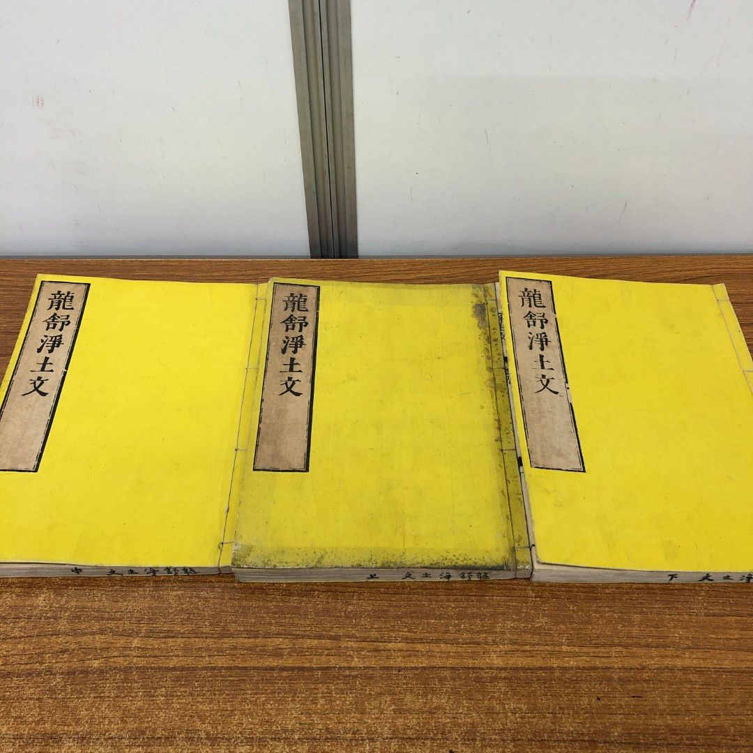 ▲01)【同梱不可】龍舒増広浄土文 全12巻3冊セット/浄土真宗/宗教/信仰/思想/仏教/佛教/A 01)【同梱不可】龍舒増広浄土文 全12巻3冊セット/浄土