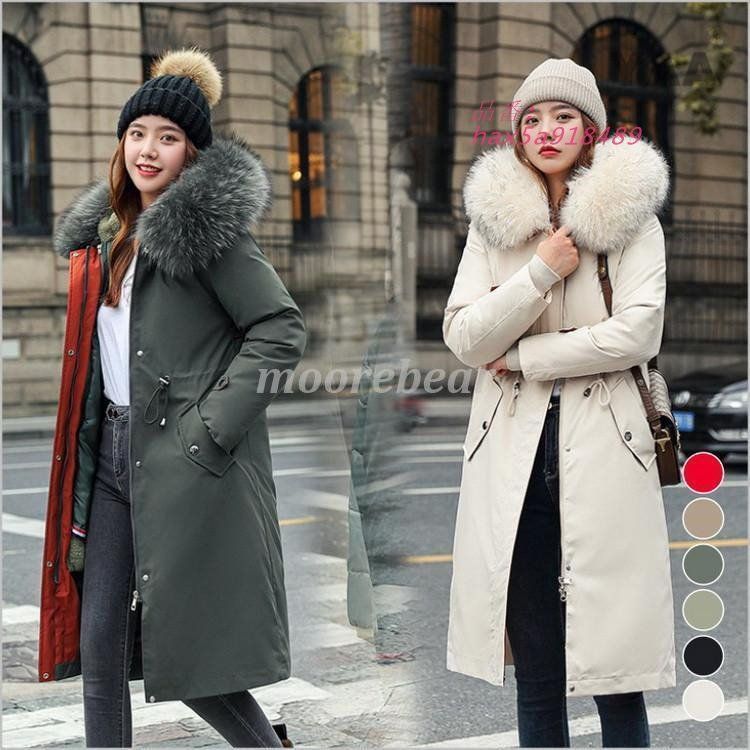 中綿コート 中綿 レディース ロング 中綿 ファー 防寒 フード付き 厚手 防風 秋 ミリタリーコート hax5a918489