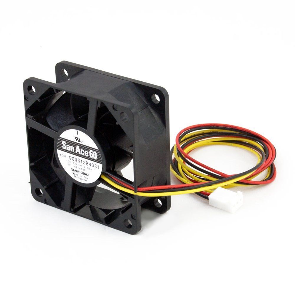 SF6-S1 12rpm 25mm厚 6cm PCケース用山洋電気製スーパーファン オウルテック