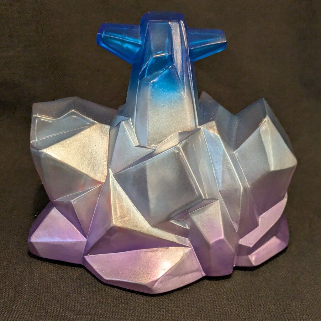 やまなや 怪獣郷 光怪獣プリズ魔(帰マン入り)クリア成型/青/紫/銀