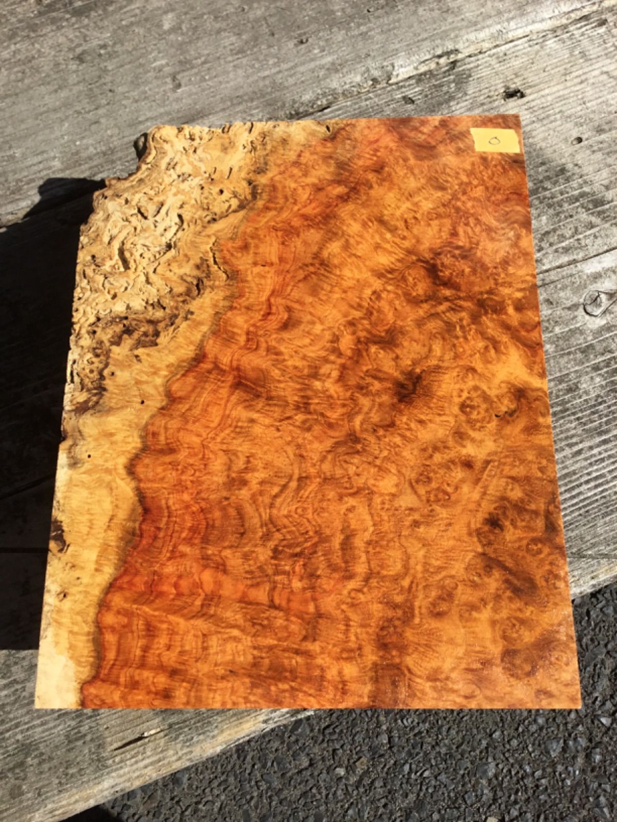 花梨【O】瘤杢 銘木 DIY ペンブランク ブランク プレート