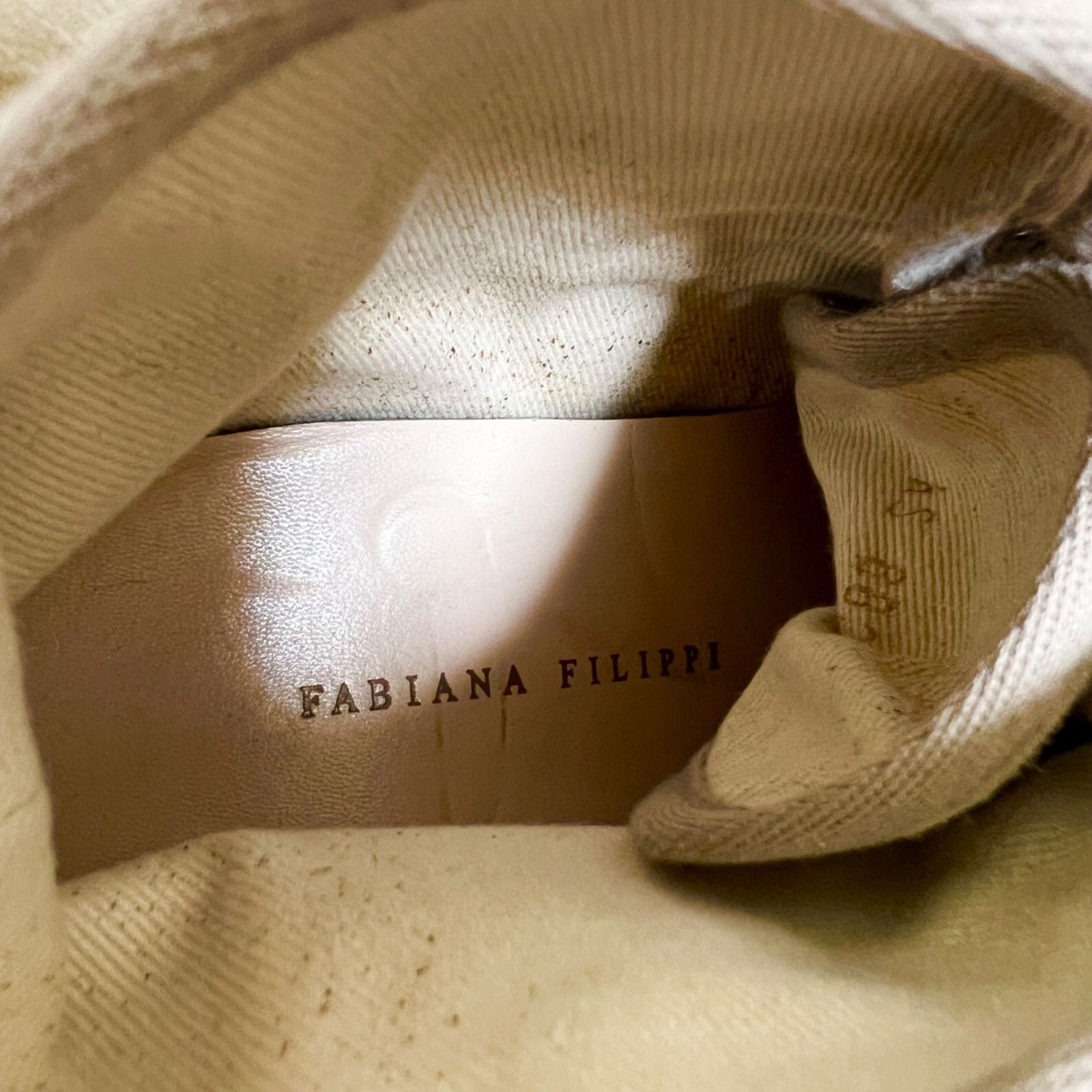 【N】FABIANA FILIPPI ハイカットスニーカー z1384 FABIANA FILIPPI ファビアナフィリッピ ハイカット