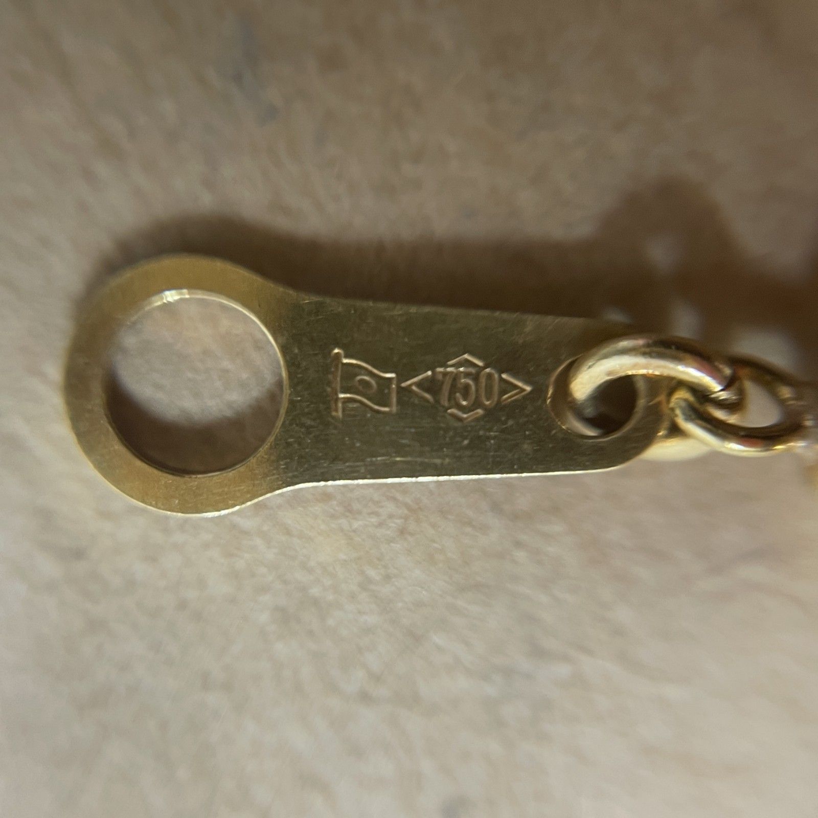 ☆ K18刻印/750刻印 造幣局ホールマーク 18金 ゴールドチェーン 