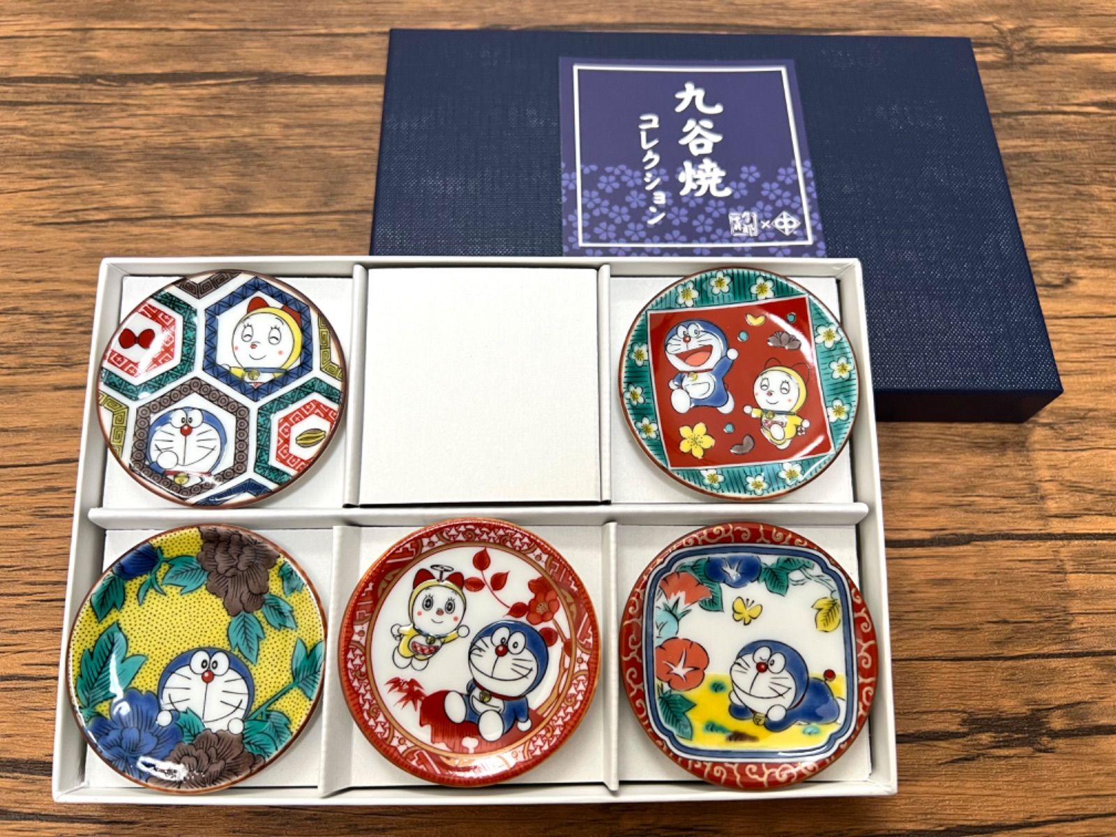 九谷焼】ドラえもん 豆皿セット 箸置き 5枚 新品 - 雑貨Shop