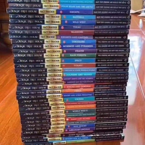 新品 最新版 Magic Tree House Fact Tracker 44冊 英語 洋書