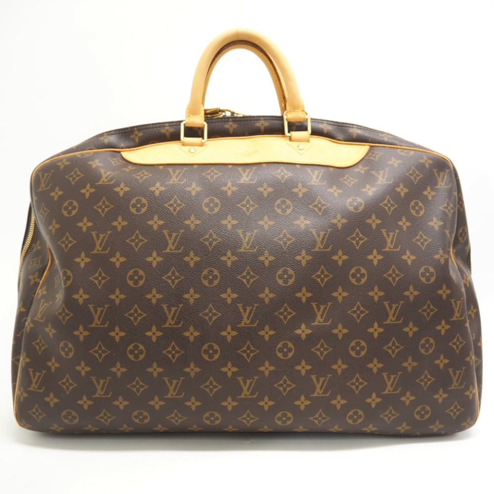 LOUIS VUITTON/ルイヴィトン ビトン M41392 アリゼドゥポッシュ モノグラム レザー ボストンバッグ ブラウン ユニセックス  ブランド - メルカリ