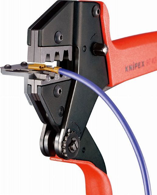 クニペックス(KNIPEX)圧着ペンチ 9752-14 - メルカリ KNIPEX 9752-14 圧着ペンチ未使用品
