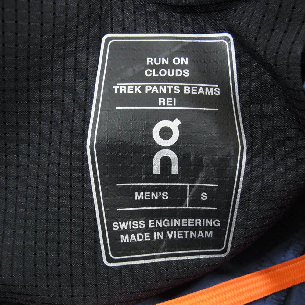 ON オン 25 AW 1 mf REI Co-op Trek Jacket BEAMS別注 トレックパンツ パンツ ネイビー系 S