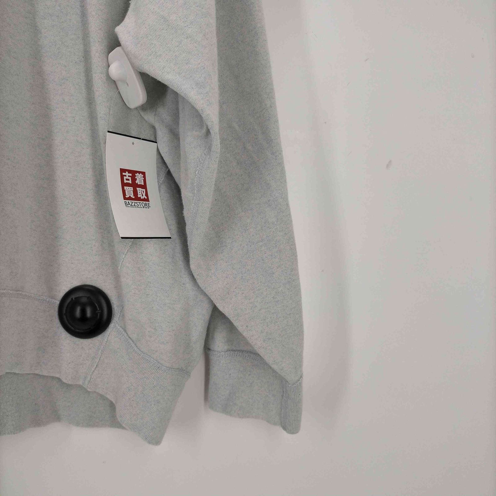 グラフペーパー Graphpaper Denim Mix Terry Crew Neck Sweater