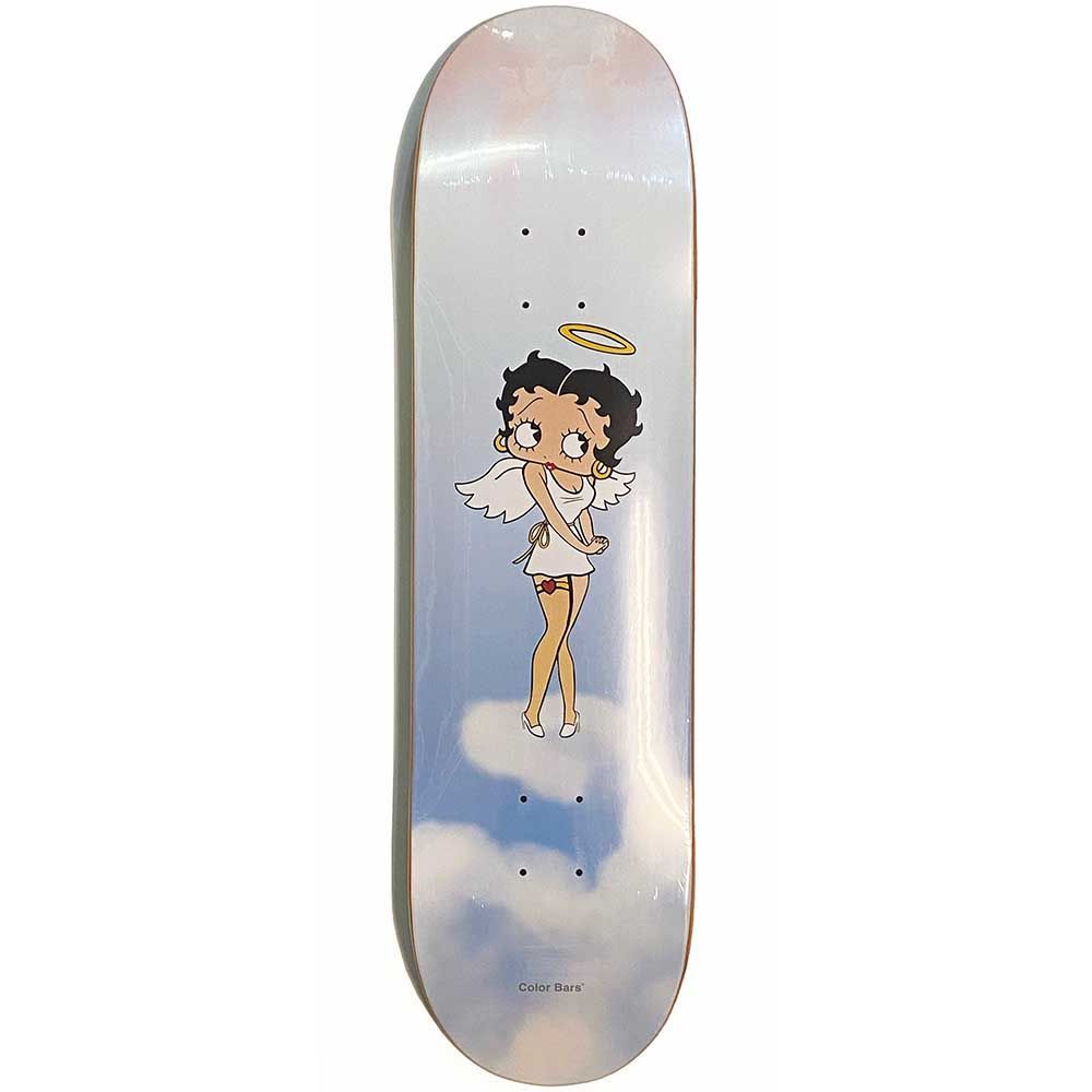 8.25 Color Bars x Betty Boop Angel Blue Skateboard DECK デッキ 板 【スケートボード/スケボー/SKATEBOARD】カラーバーズ ベティーブープ
