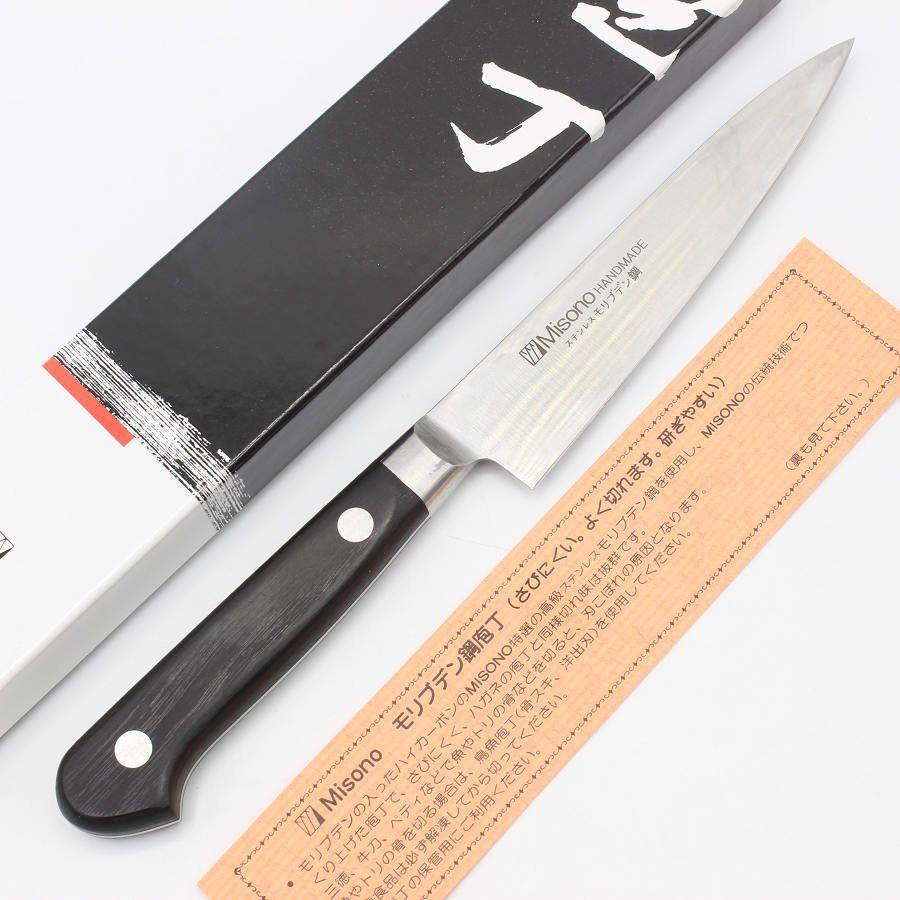 中古 ミソノ洋出刃包丁 両刃 刃渡り16.5㌢ 61cBjqNmtHL._AC_UL210_SR210,