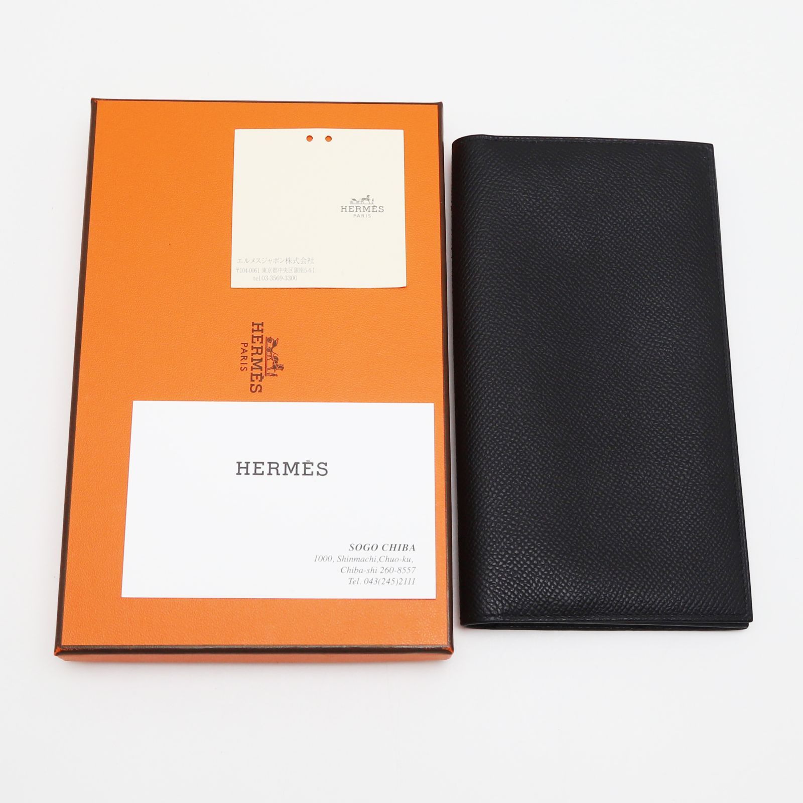 エルメス シチズン ツイル ロング ウォレット 長財布 ヴォー・エプソン