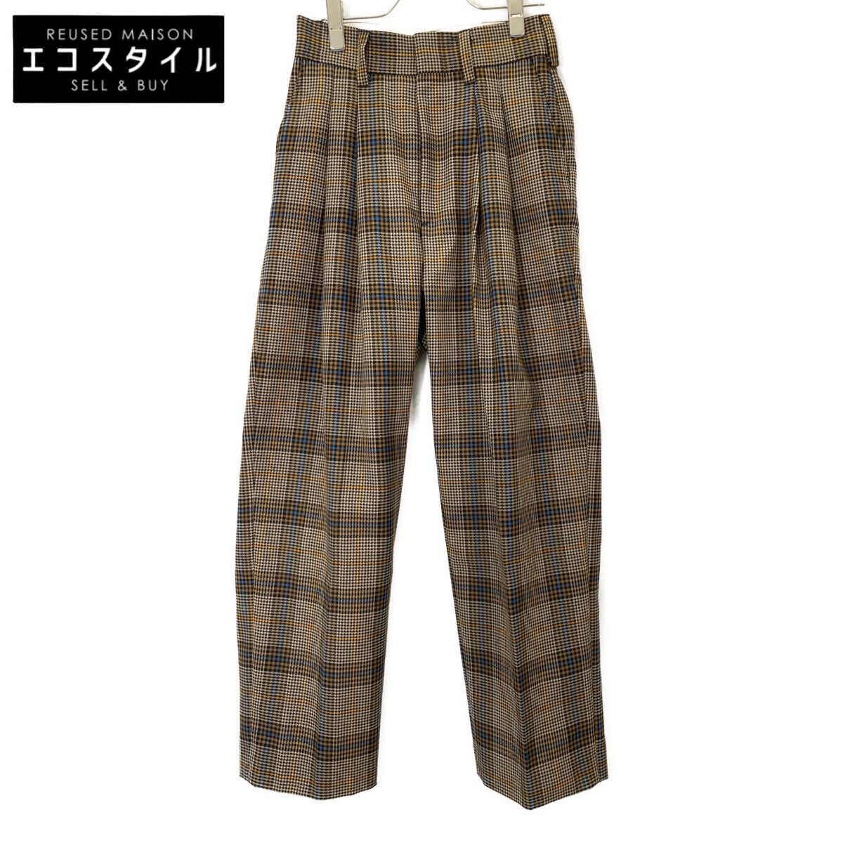 BSHOP別注 ザシンゾーン トムボーイパンツ チェック柄 極美品 サイズ32 THE SHINZONE - TOMBOY PANTS EXCLUSIVE COLOR
