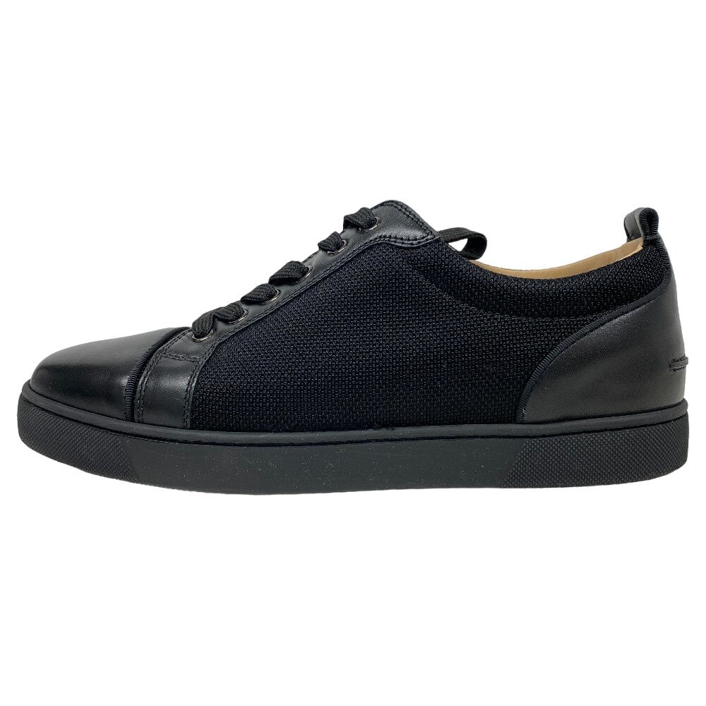 Christian Louboutin/クリスチャンルブタン  メッシュ レザー スニーカー ブラック メンズ ブランド