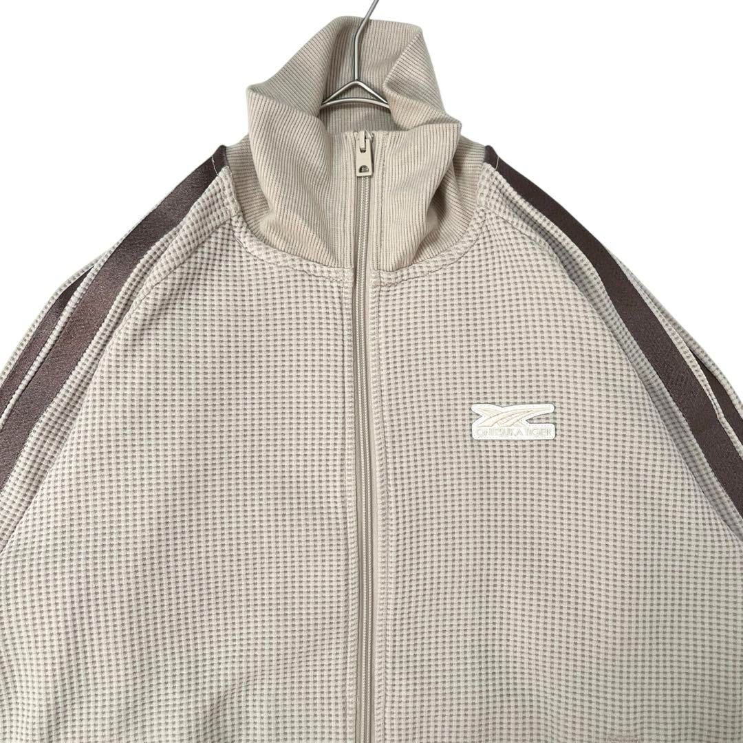 7774 Onitsuka Tiger オニツカタイガー TRACK TOP ワッフル トラックジャケット ベージュ M