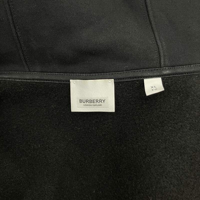 バーバリー BURBERRY 美品 Hove Logo Print Zip Hoodie パーカー