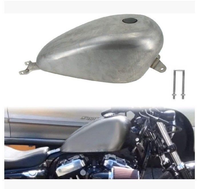 オートバイ バイク EFI 12.5L ガス 燃料タンク ガソリンタンク ハーレー スポーツスター XL883 XL1200 2007-2025用