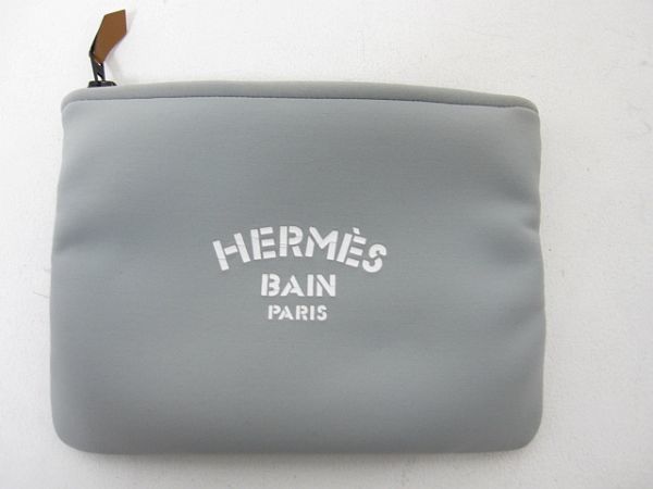 エルメス HERMES ポーチ HERMES NEOVAN PM ACIER 小物入れ ネオバン PM トゥルース フラットポーチ アシエ  □管理番号L25655YER-211128-12（4）5/30 - メルカリ