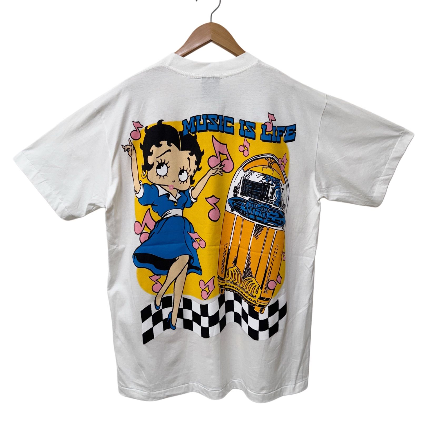 ベティちゃん　トレーナー　ジャングル　90s　両面デザイン　ヴィンテージ　希少 ベティちゃん トレーナー ジャングル 90s 両面デザイン