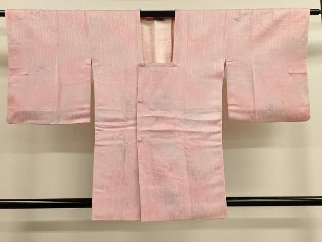 平和屋着物道行コート　霞文　暈し染め　鈴乃屋扱い　正絹　逸品　CAAK3700dy