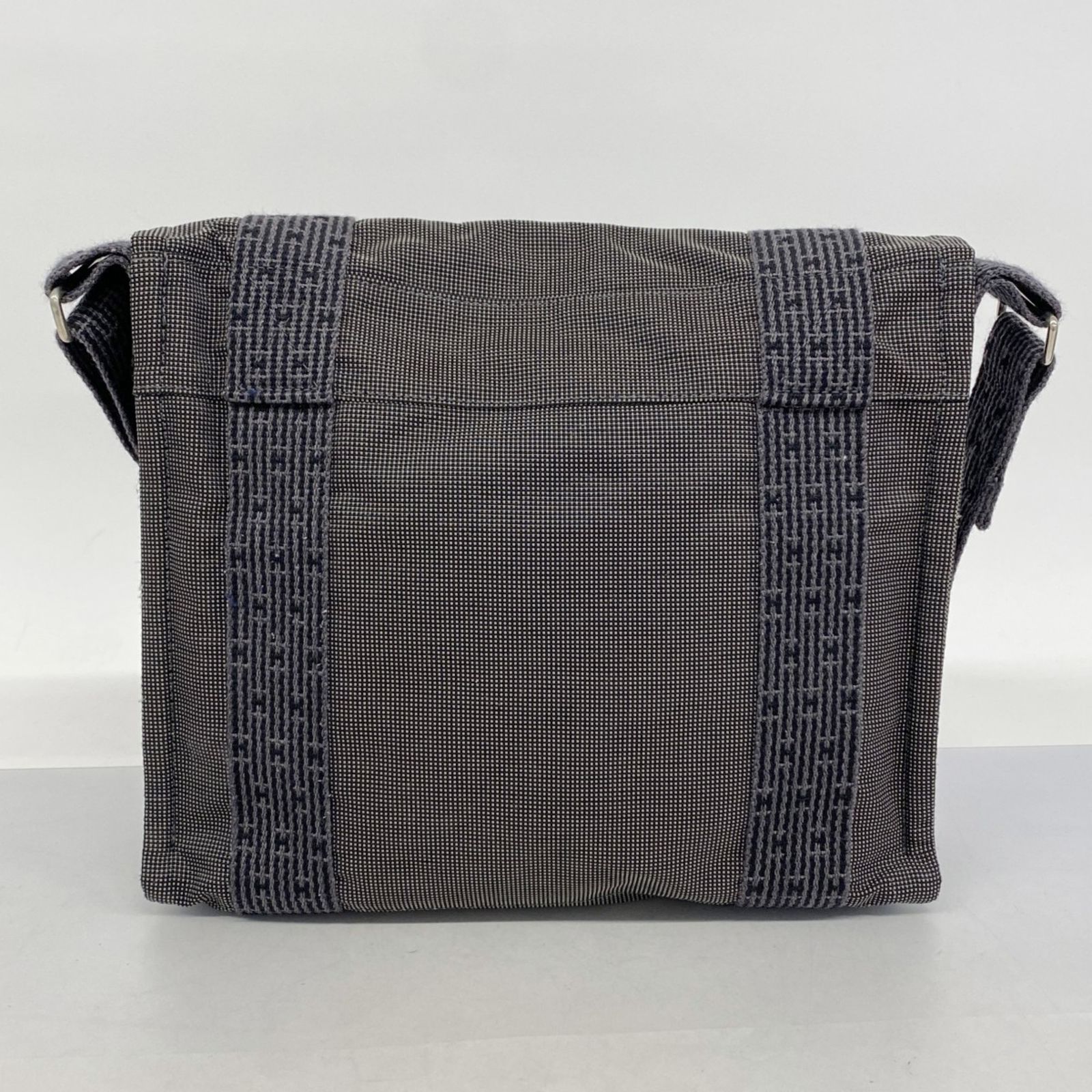 【美品】HERMES エルメス エールライン バサスPM ショルダーバッグ HERMES エルメス バサスPM ショルダーバッグ グレー エール