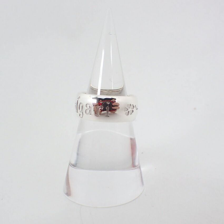 ブルガリ 925 セーブザチルドレン リング 箱袋付き/12号/g506-43  