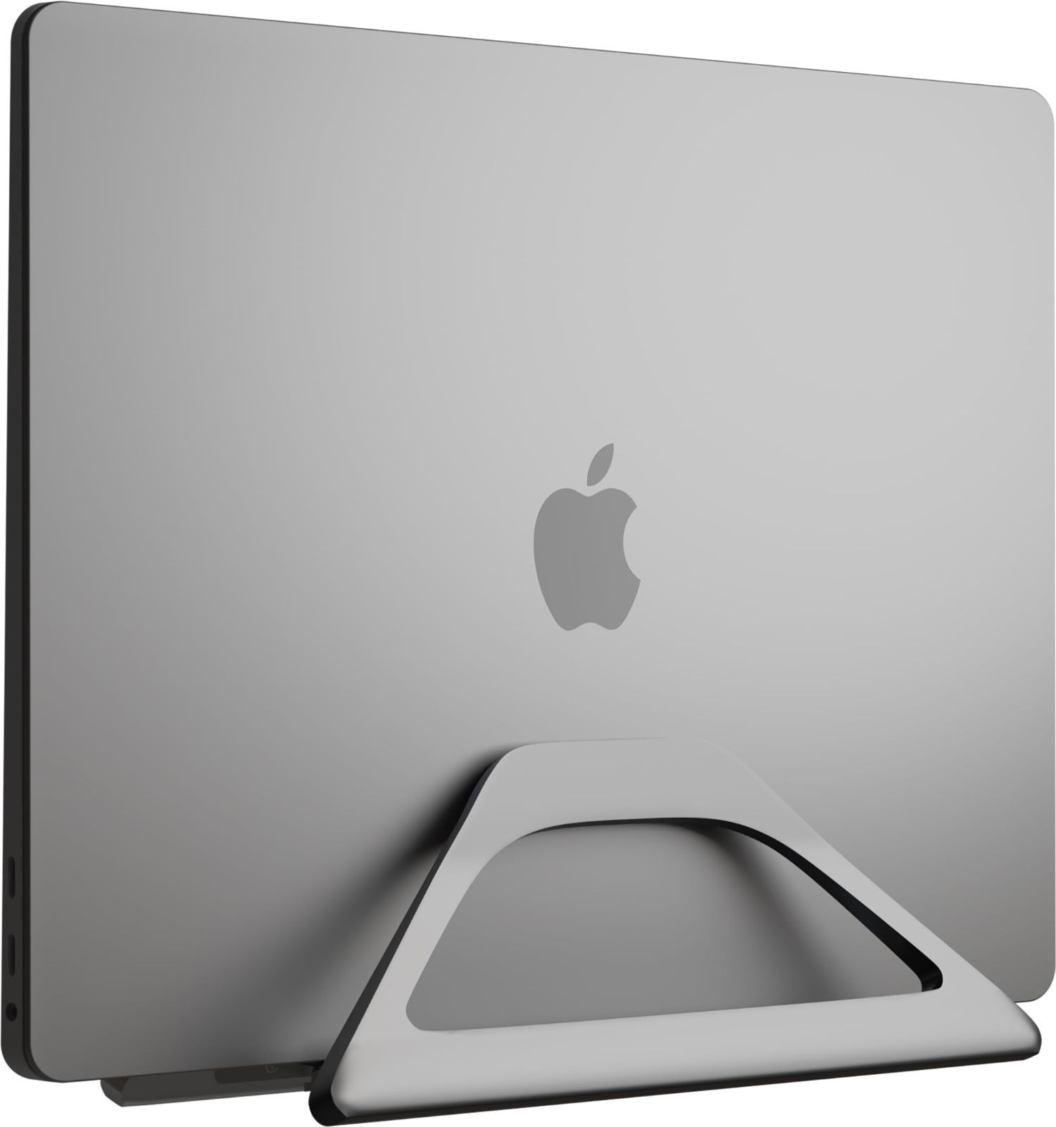 Elestoria 縦型ラップトップスタンドホルダー 調節 なラップトップホルダー 縦型 すべてのMacBook Chromebook＆ゲーミングノートパソコンに対応