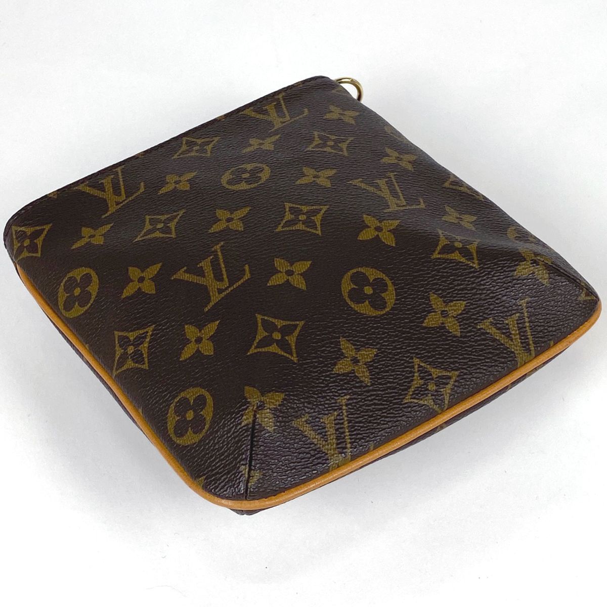 LOUIS VUITTON パルティシオン ポーチ モノグラム ブラウン