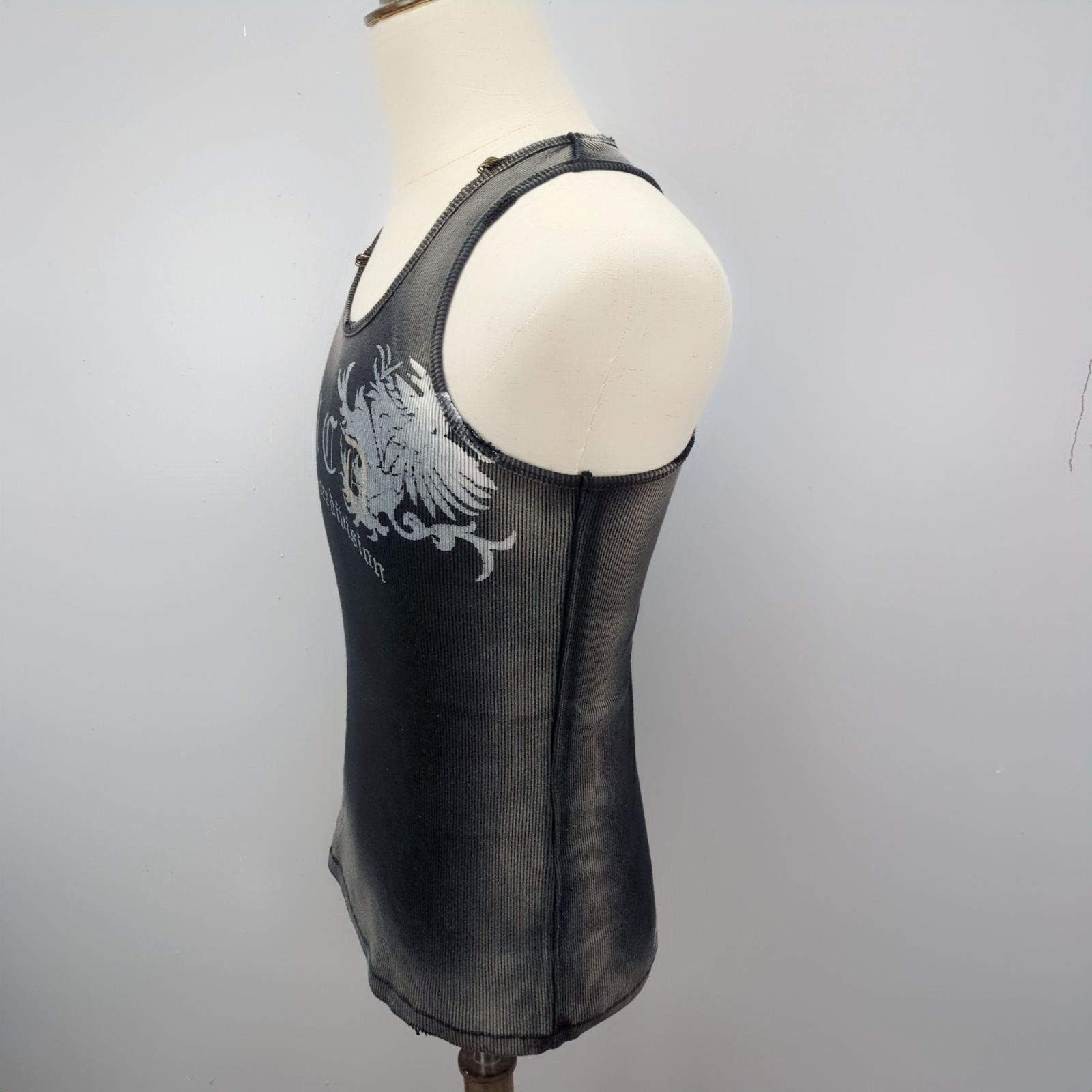 Y2K】M.C.D タンクトップ グランジ archive ダメージ加工 - メルカリ