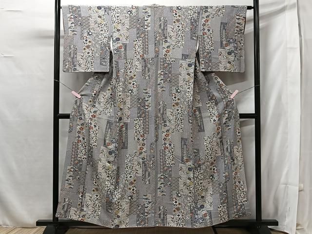 【わふくや新品】ｙ6405ｋ 銀糸紋意匠・手描九寸帯/八重桜文 Mサイズ | 着物スタイルズショップ