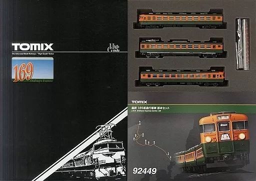 ２本セット TOMIX 92449 国鉄 169系急行電車 基本セット（公式]鉄道模型