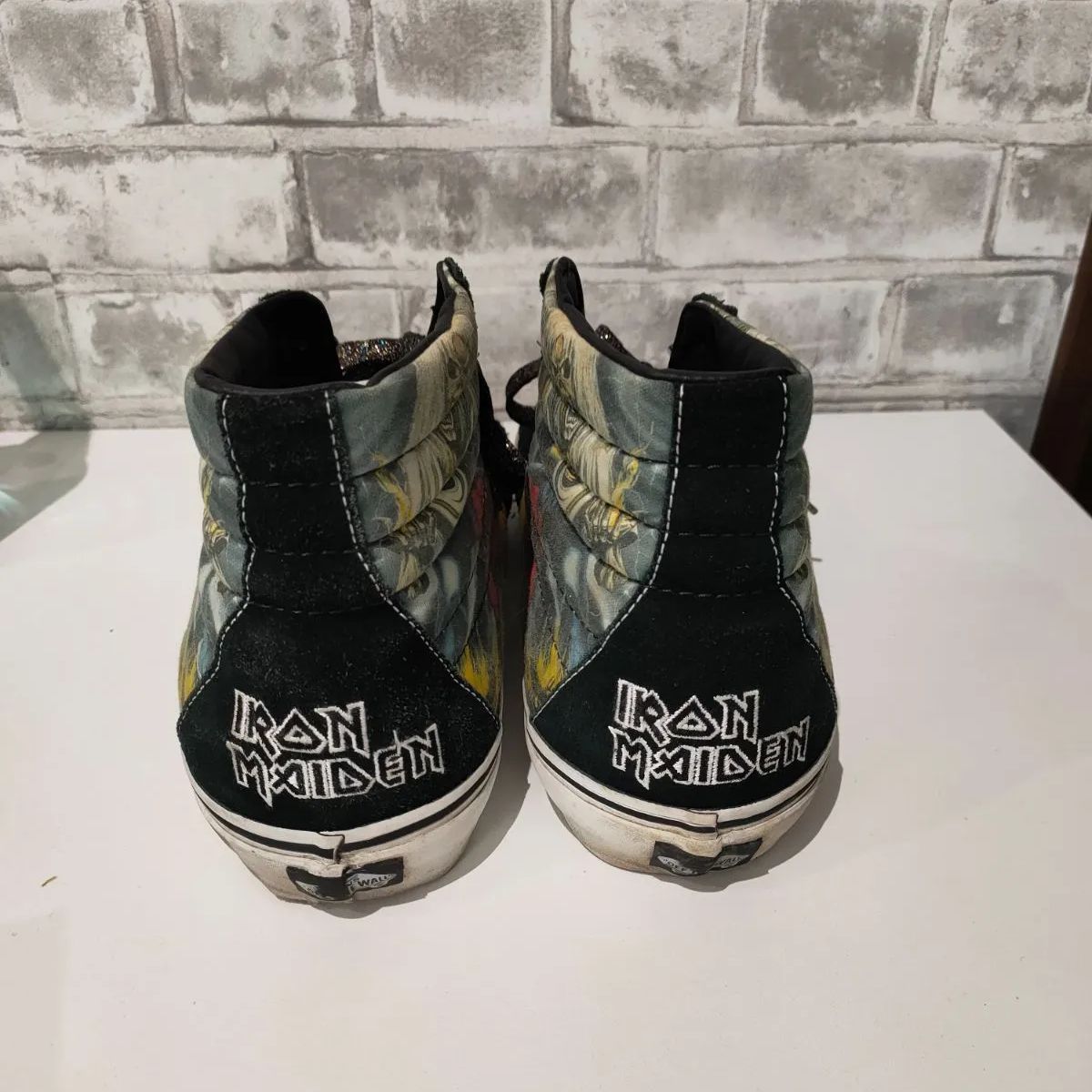スニーカー VANS バンズ SK8-HI IRON MAIDEN 30TH - メルカリ