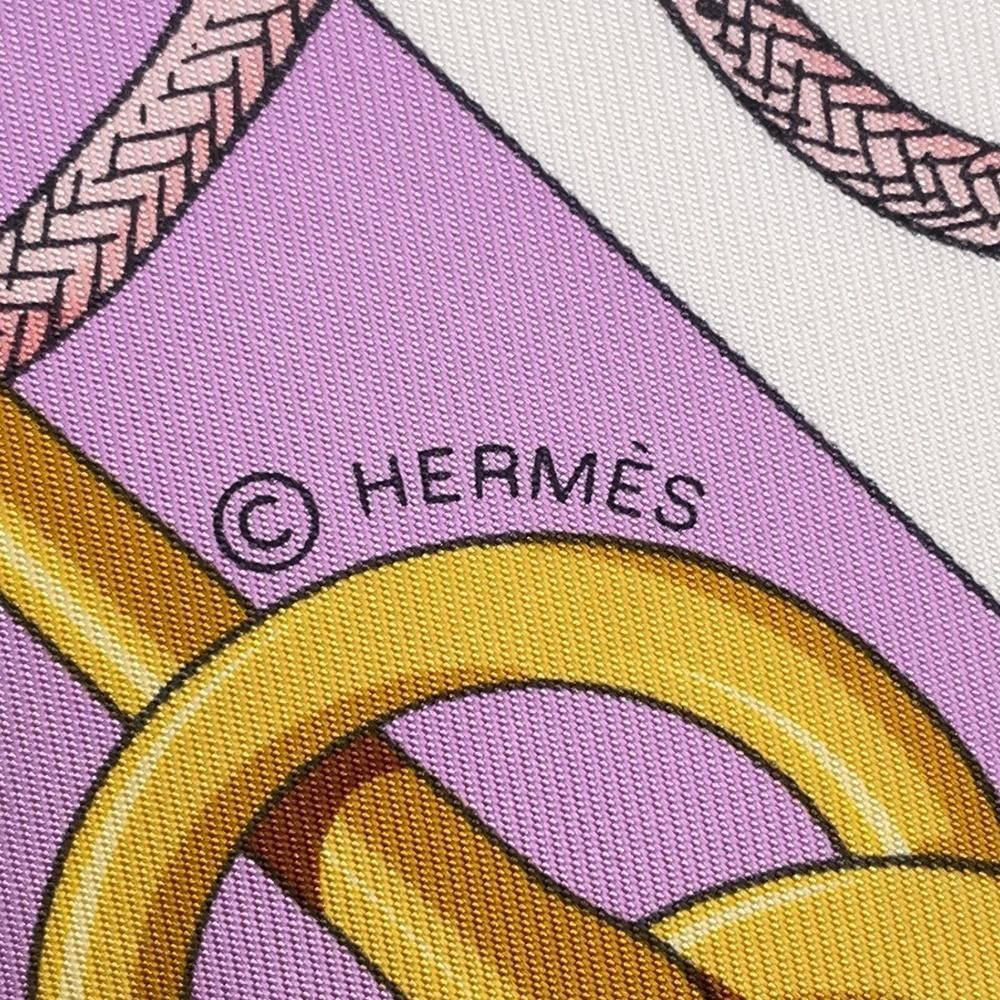 エルメス スカーフ カレ90 クリケティス Cliquetis シルク HERMES 2022  